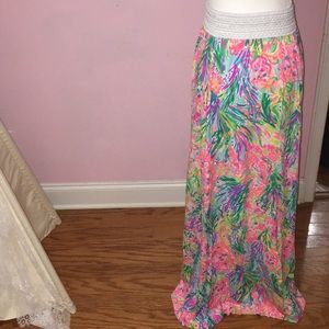 Lilly Pulitzer maxi skirt NWOT $348.00
